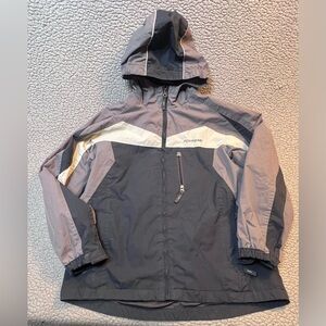 Free Country Extreme FCXtreme Ski Jacket Boys Size Large 14/16 Blue And Gray